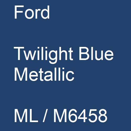 Ford, Twilight Blue Metallic, ML / M6458.
